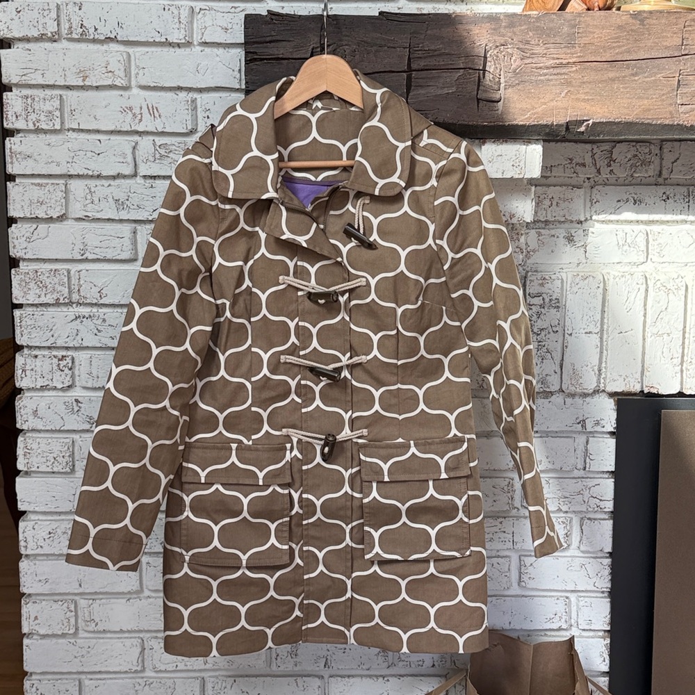 Boden Trench coat Mac twill jacket